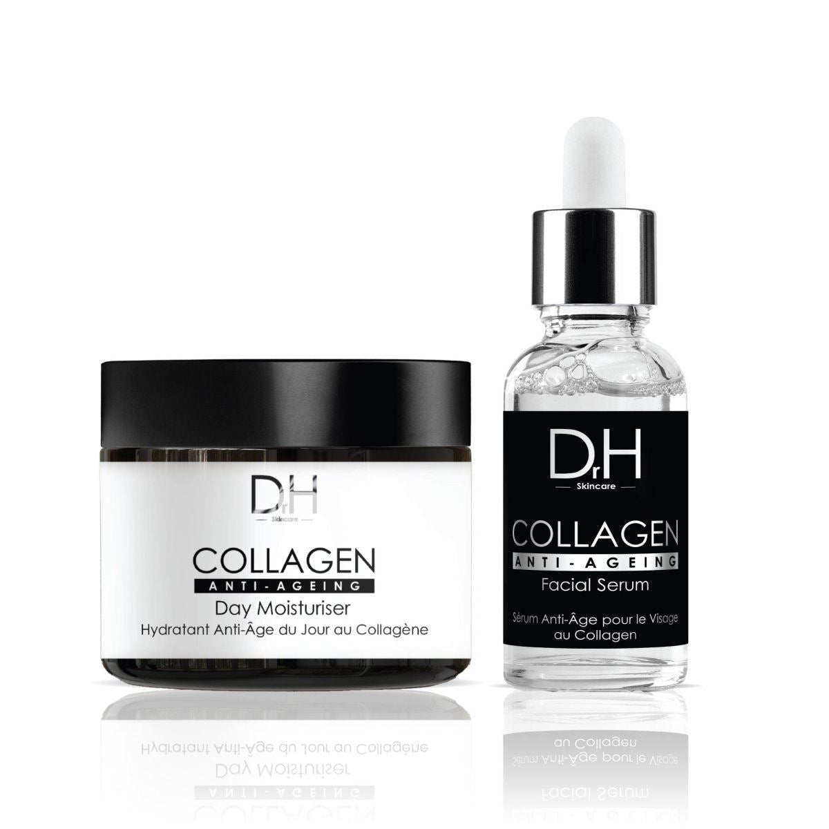 Anti-Ageing Collagen Facial Serum 30ml + Collagen Anti-Ageing Day Moisturiser 60ml