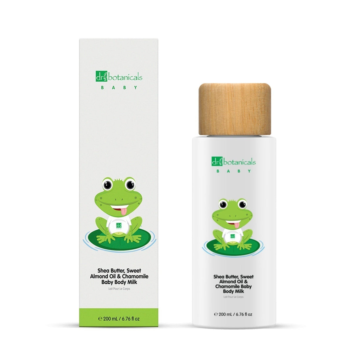 Sweet Almond Oil & Chamomile Baby Body Milk 200ml - skinChemists