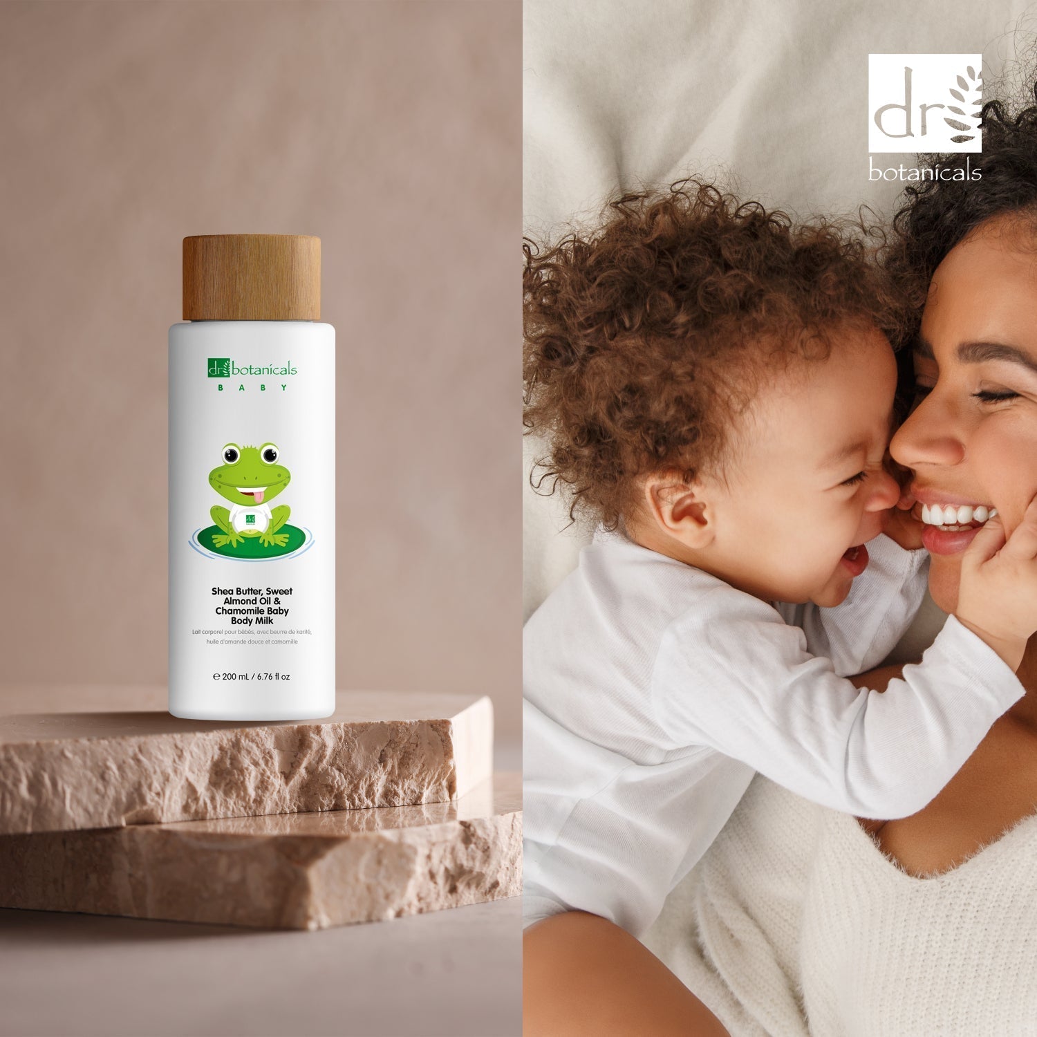 Sweet Almond Oil & Chamomile Baby Body Milk 200ml