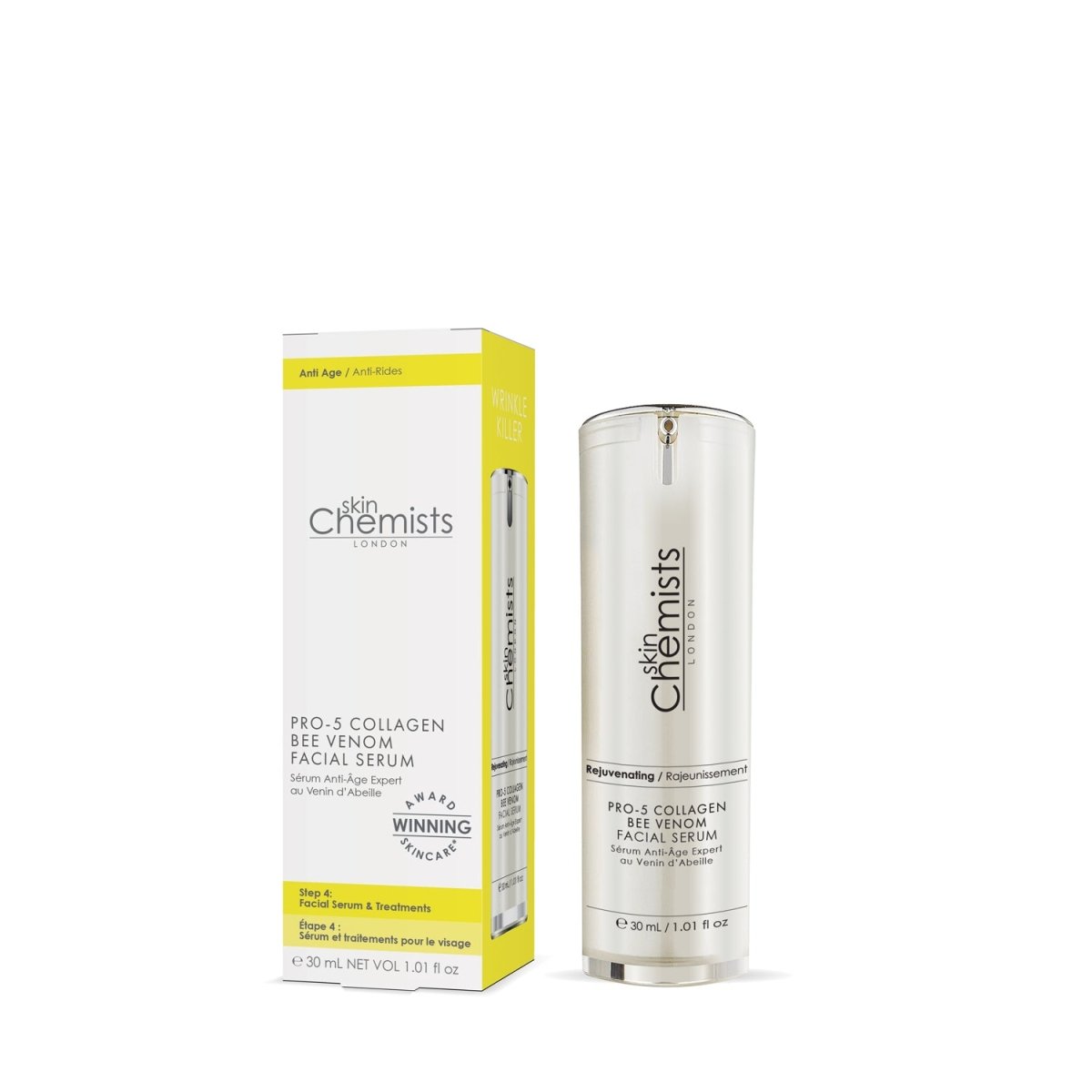 Bee Venom Facial Serum & Moisturizer Bundle - skinChemists