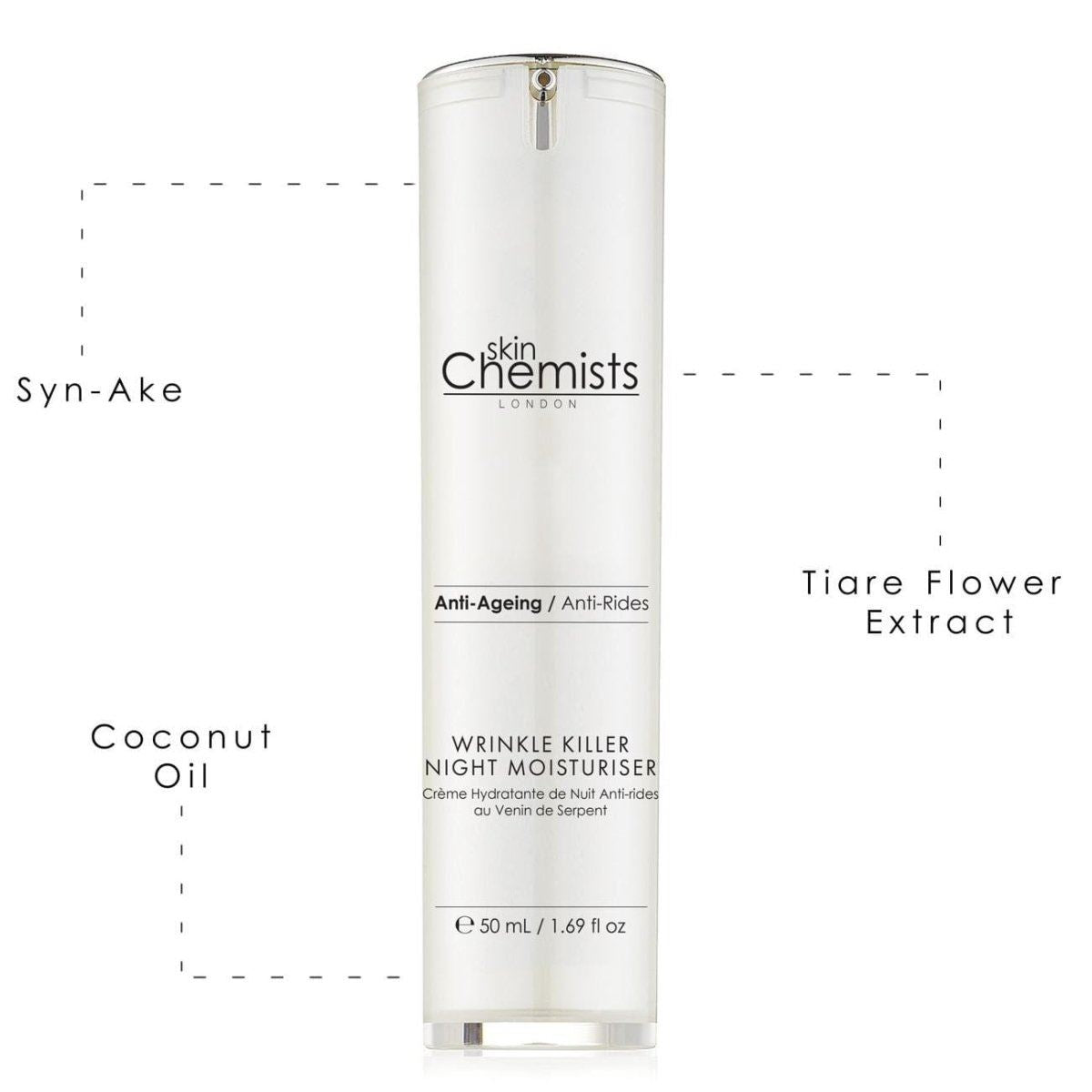 Crème de nuit anti-âge Wrinkle Killer 50 ml