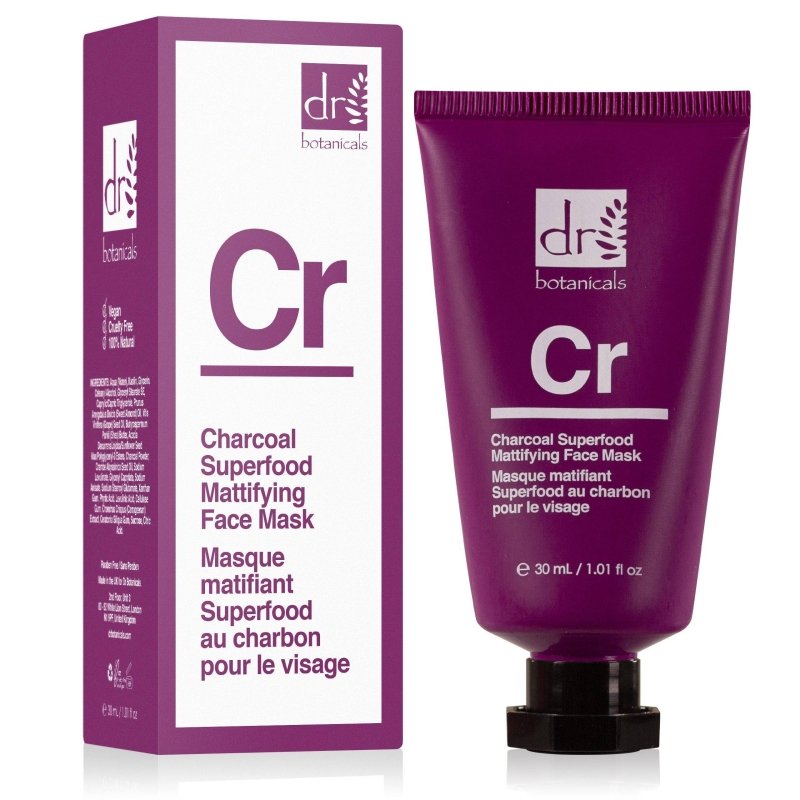 Charcoal Superfood Mattifying Face Mask 30ml - skinChemists