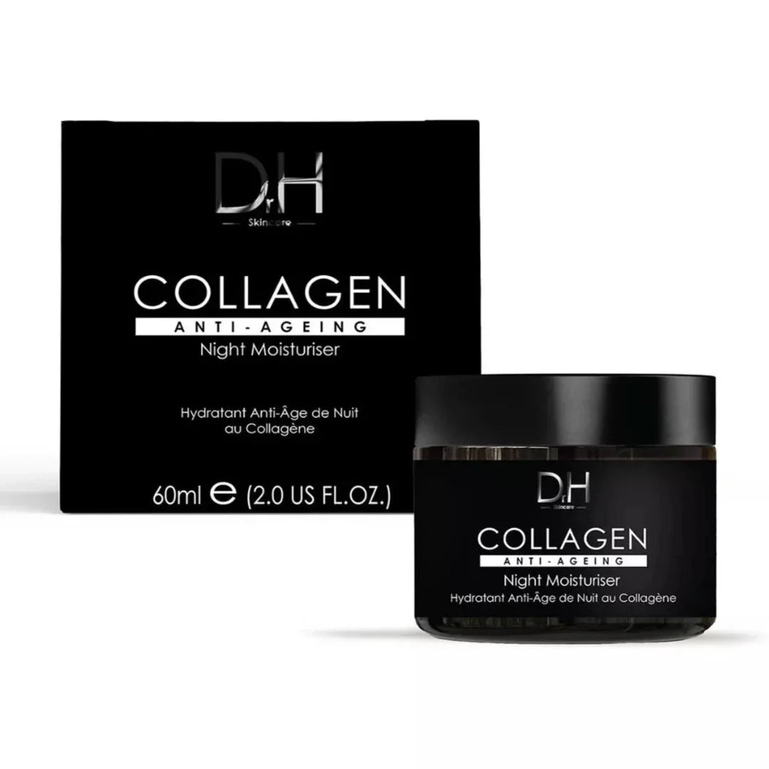 Dr H Collagen Anti-Ageing Night Moisturiser 60ml - skinChemists