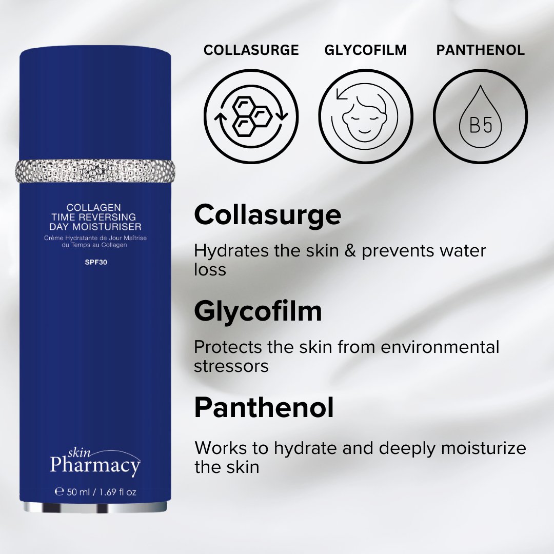 Collagen Time Reverse Serum and SPF30 Day Moisturiser - skinChemists