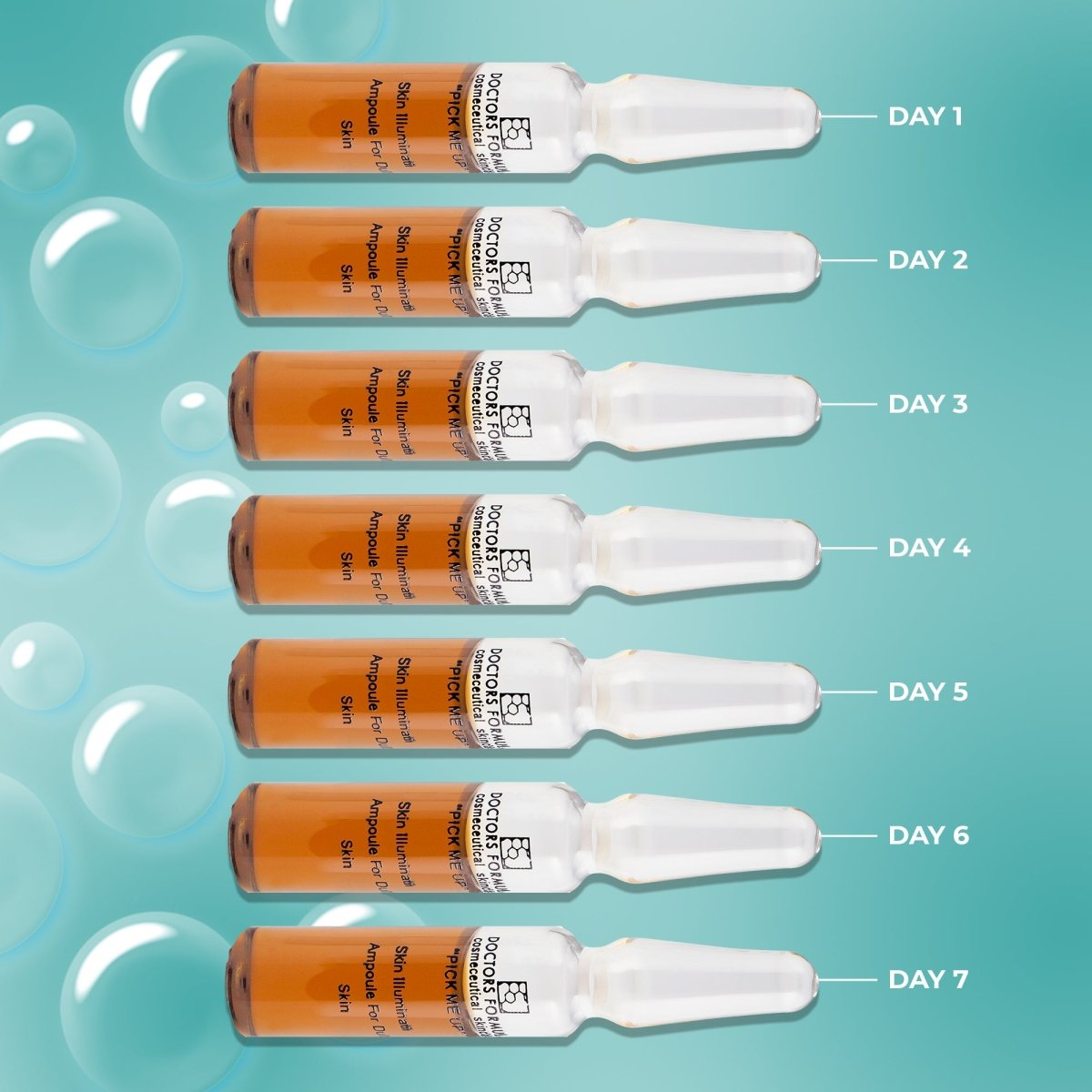 Doctors Formula Ampoules Full Plan 28 days - Pick Me Up - skinChemists