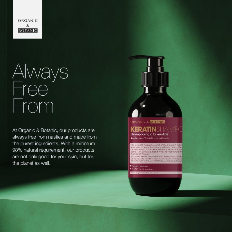 Keratin-Shampoo 500 ml