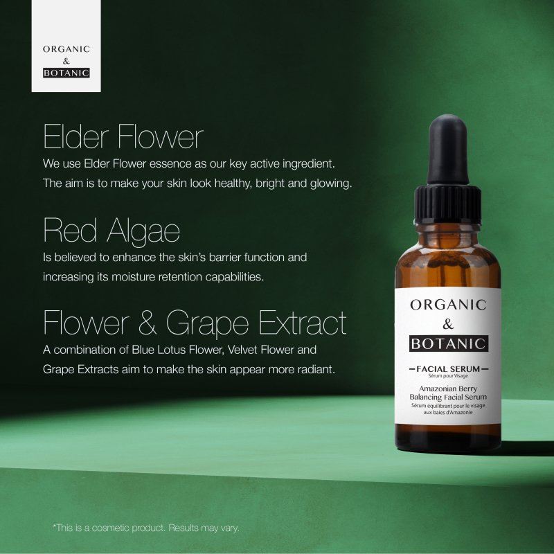Anti-Ageing Amazonian Berry Facial Serum 30ml