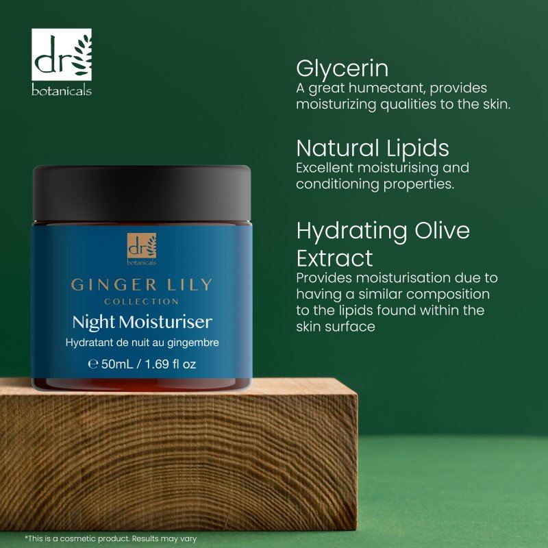 Gingerlily Night Moisturiser 50ml - skinChemists