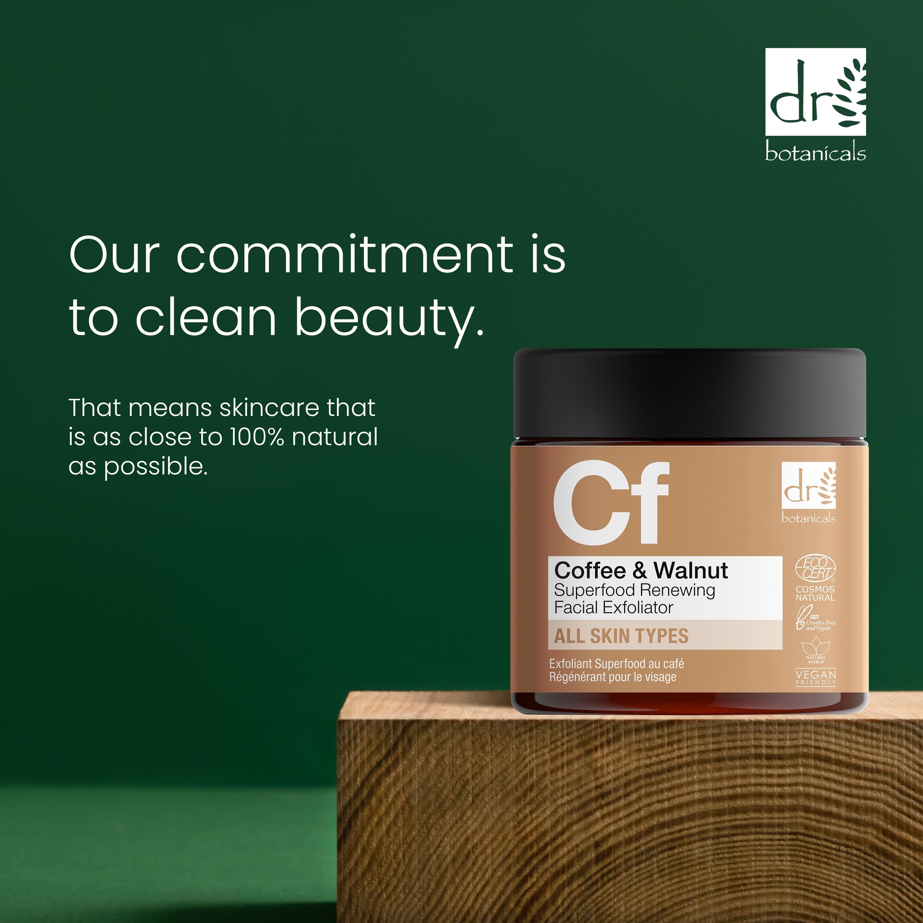 Coffee Renewing Facial Exfoliator 60ml x 2 Duo Pack