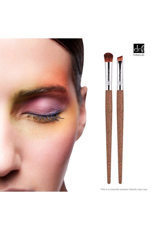 Coffee Ground Set Of 2 Eye Brushes - skinChemists