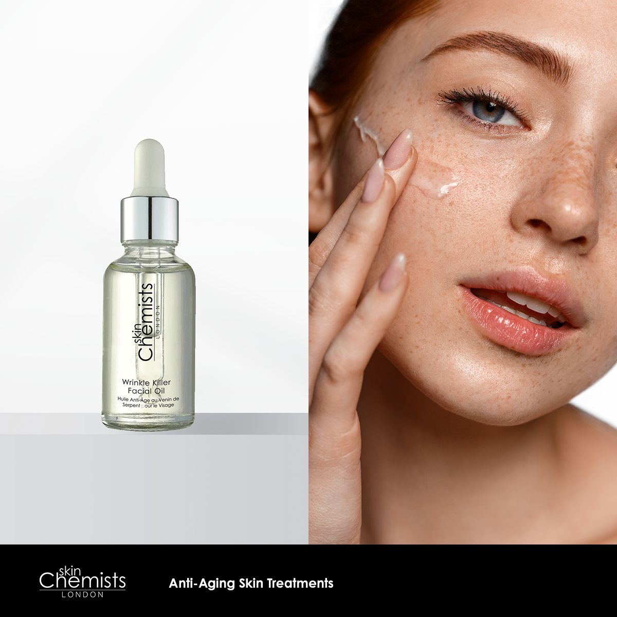 Faltenbekämpfendes Gesichtsöl 30 ml Doppelpack