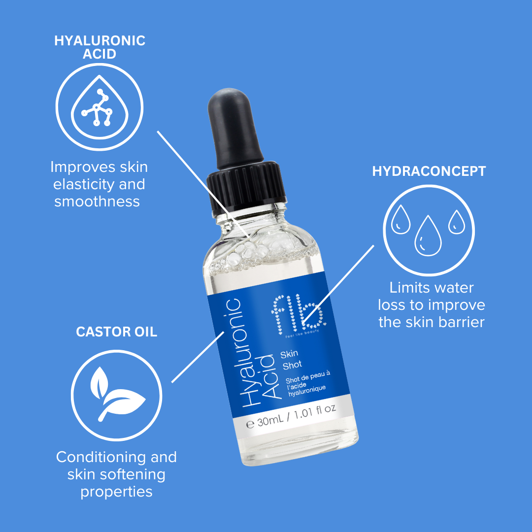 Feel Like Beauty Hyaluronic Acid Skin Shot 30ml Twin Value Savings Pack - skinChemists