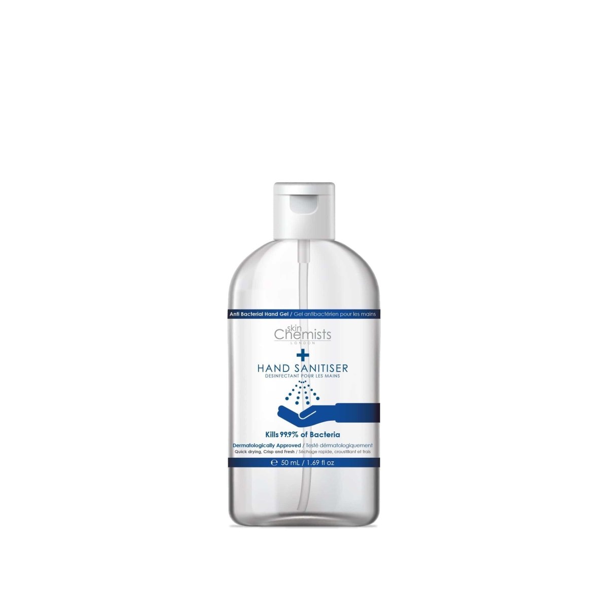 Hand Sanitiser 50ml Made In EU - skinChemists