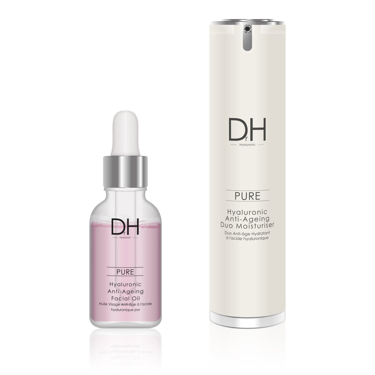 Hyaluronic Acid Facial Oil & Moisturiser Kit - skinChemists