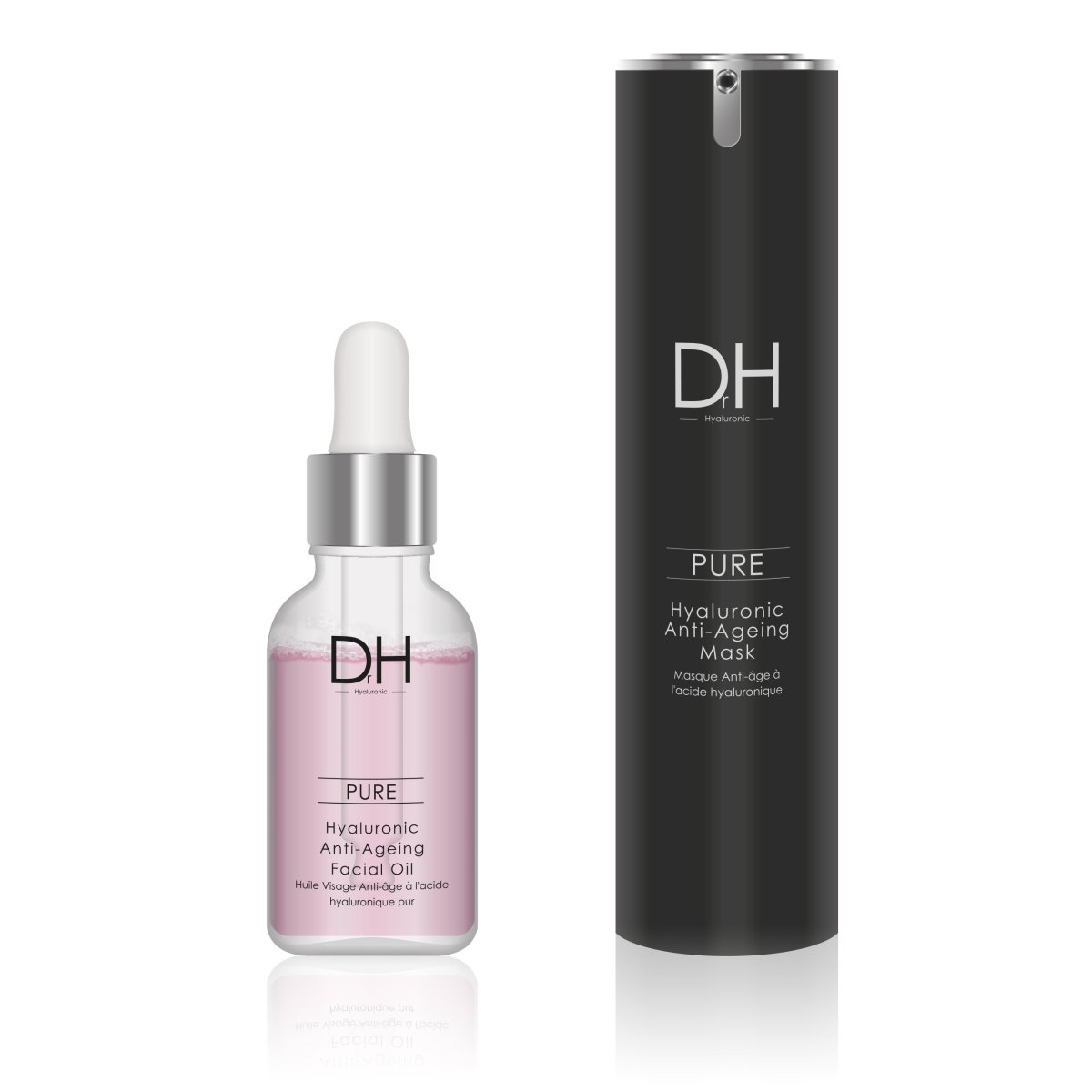 Hyaluronic Anti-Ageing Mask & Facial Oil Kit - skinChemists