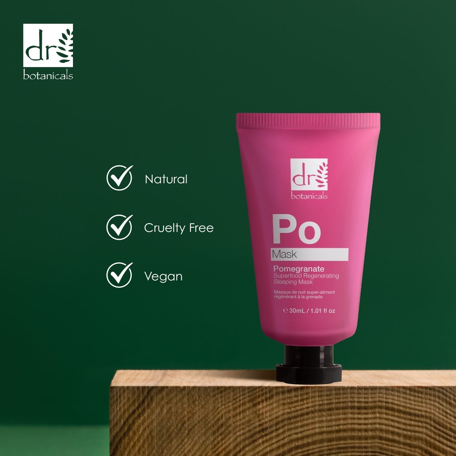 Anti-Ageing Pomegranate Superfood Regenerating Sleeping Mask 30ml