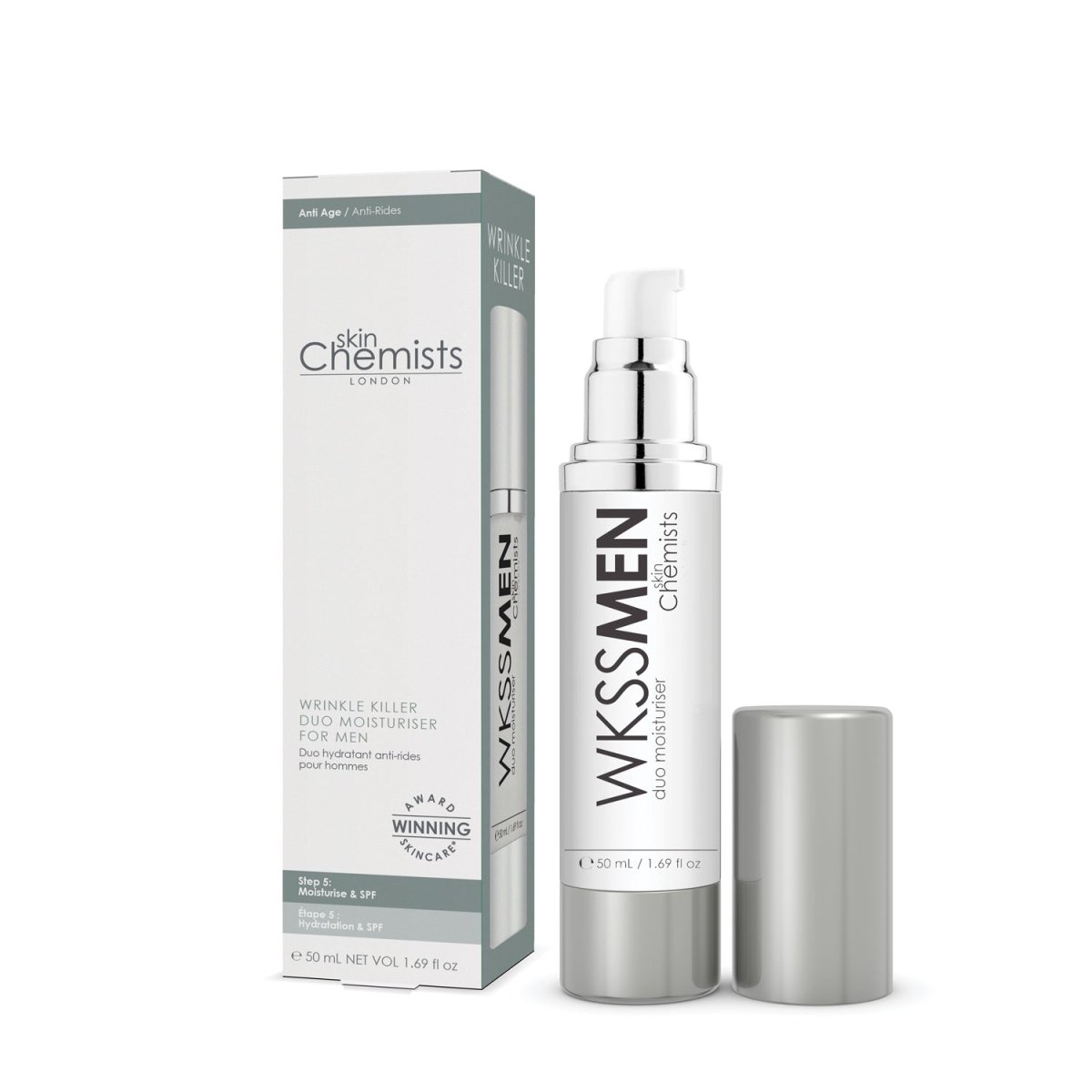 Mens Duo Moisturiser, Balm & Eye Serum - skinChemists