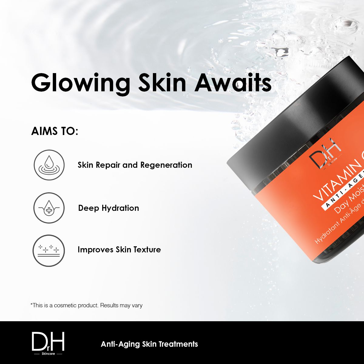 Crème de jour anti-âge à la vitamine C 60 ml