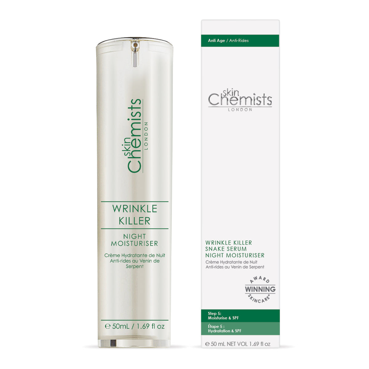 Wrinkle Killer 1% Syn-Ake Nachtcreme 50ml