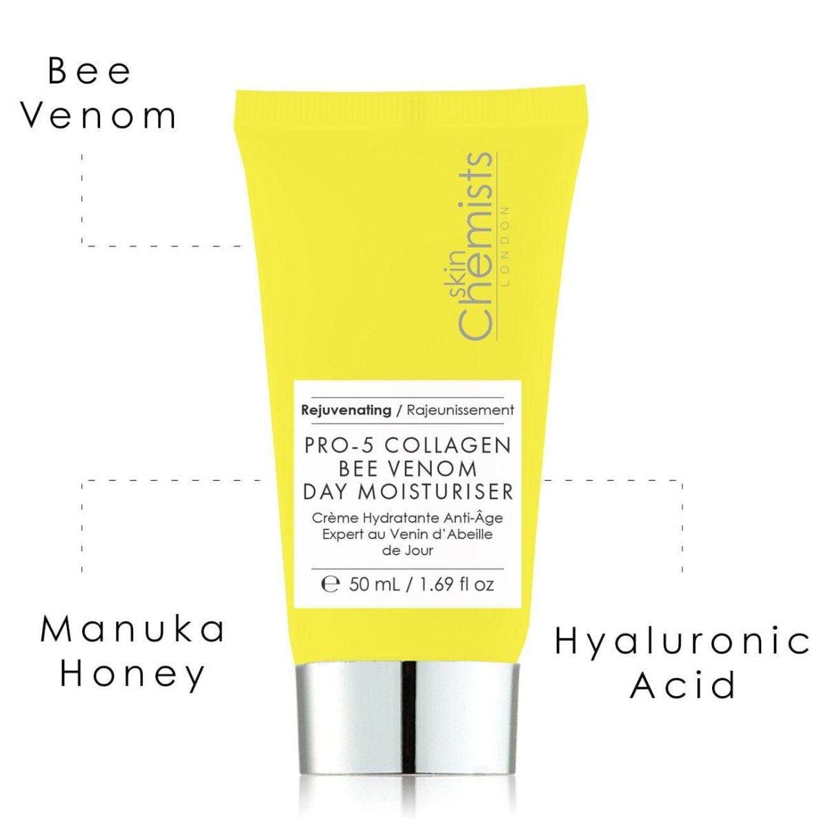 Pro-5 Collagen Bee Venom Day Moisturiser 50ml - skinChemists