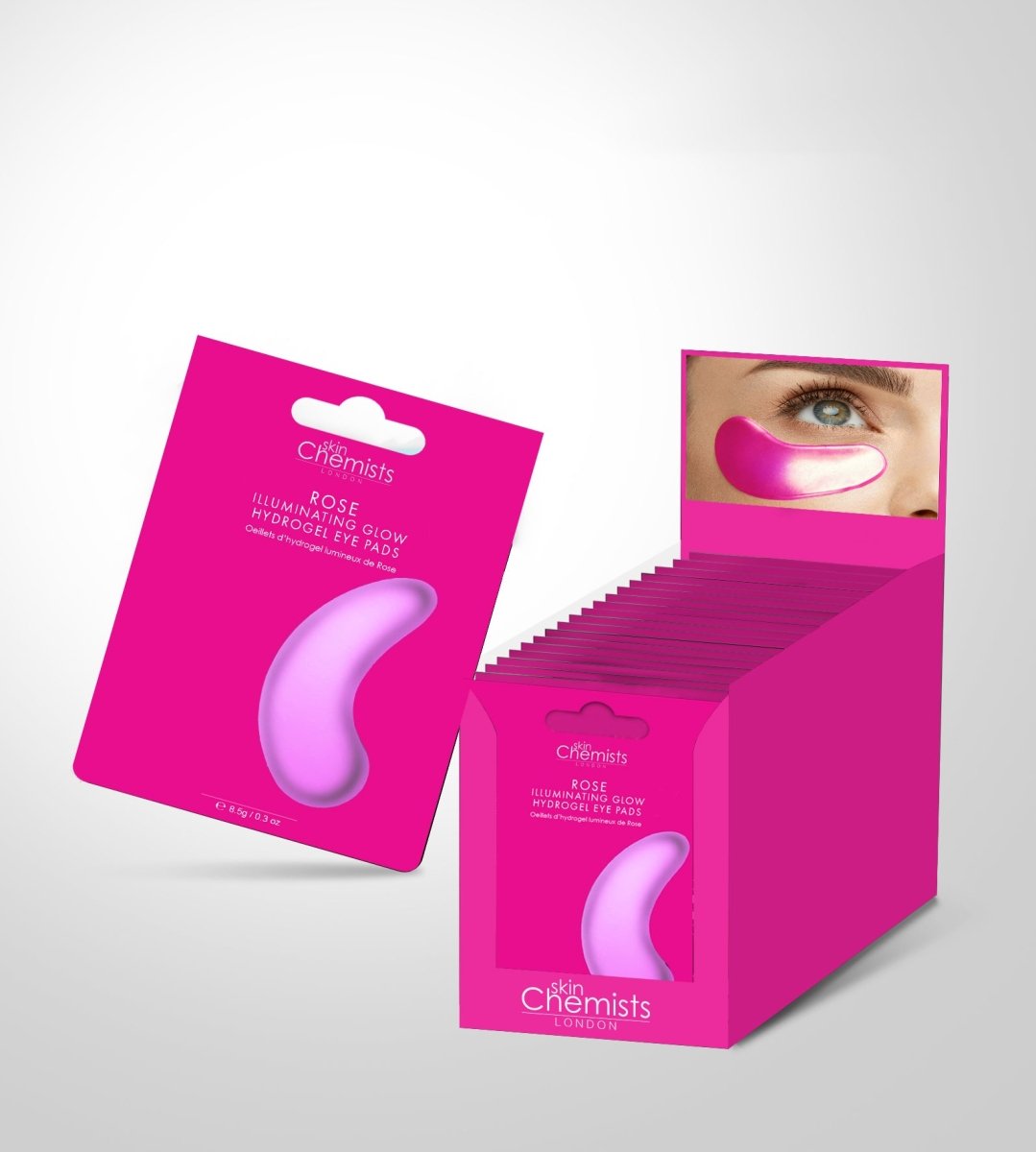 Rose Illuminating Glow Instant Hydrogel Eye Pads (1 x 2) - skinChemists