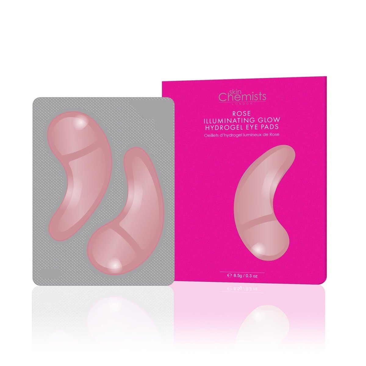 Rose Illuminating Glow Instant Hydrogel Eye Pads (1 x 2) - skinChemists