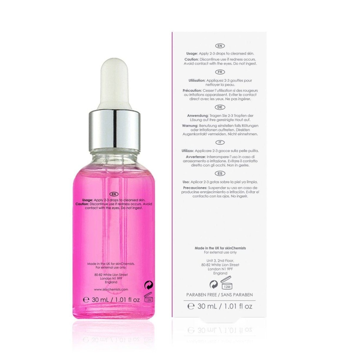 Rose Quartz Mineral Facial Oil 30ml - skinChemists