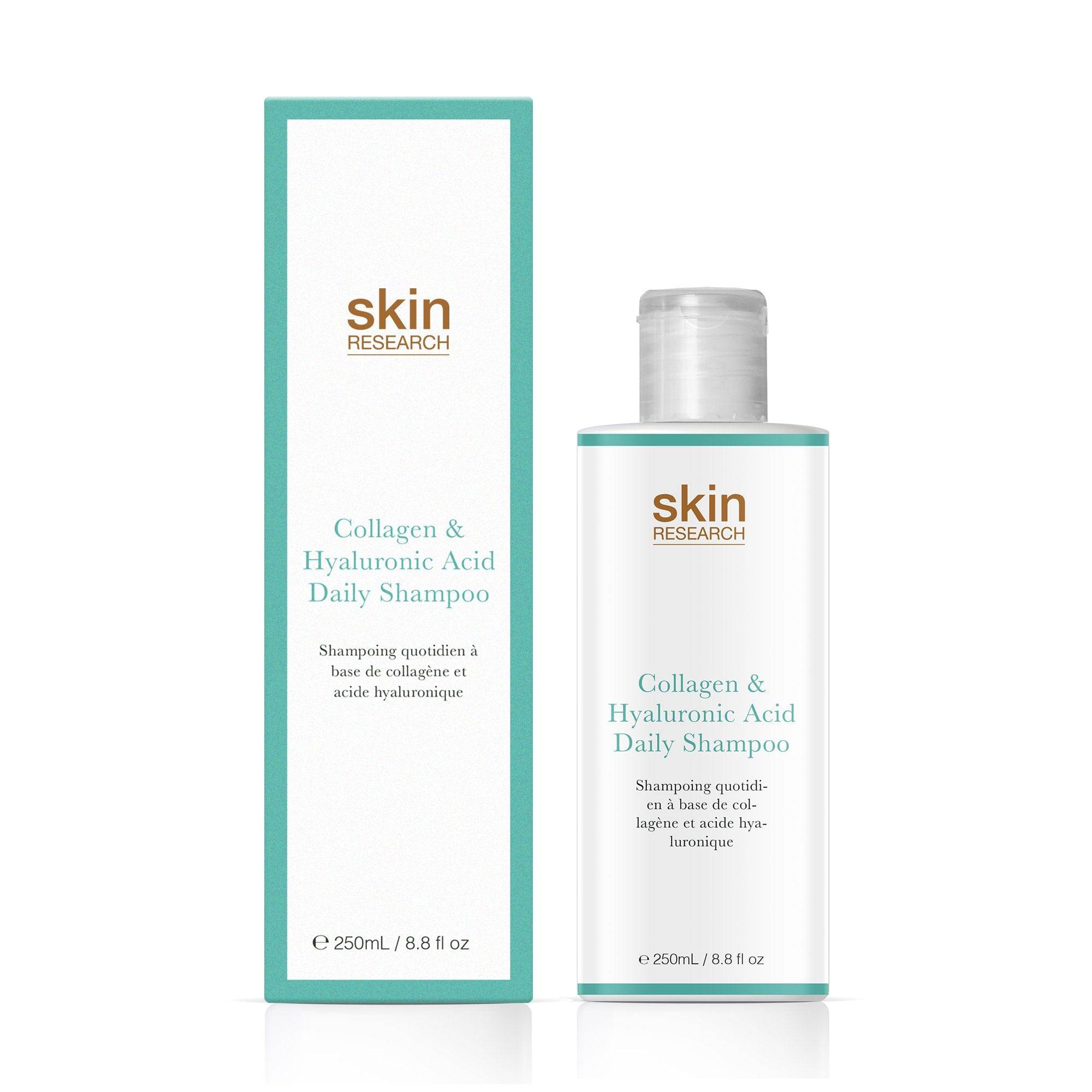 Skin Research Collagen & Hyaluronic Acid Daily Shampoo 250ml Twin Value Savings Pack - skinChemists