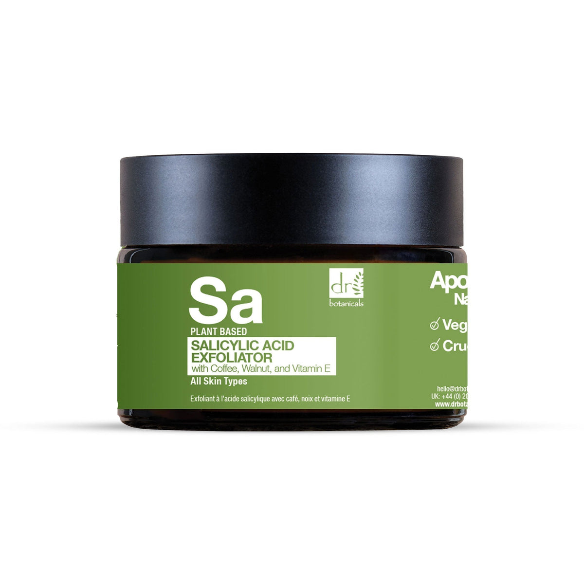 Salicylic Acid Exfoliator with Coffee, Walnut & Vitamin E 60ml - skinChemists
