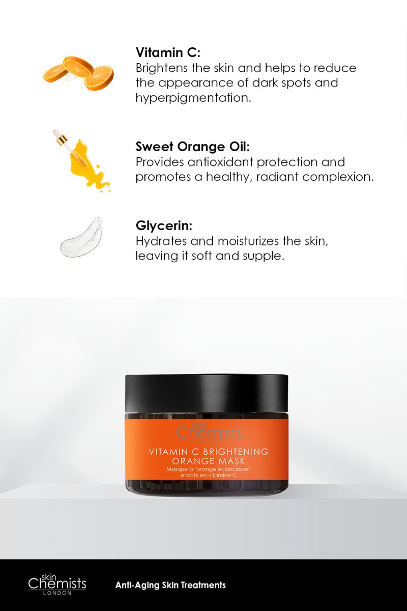 Vitamin C Brightening Orange Mask 50ml - skinChemists