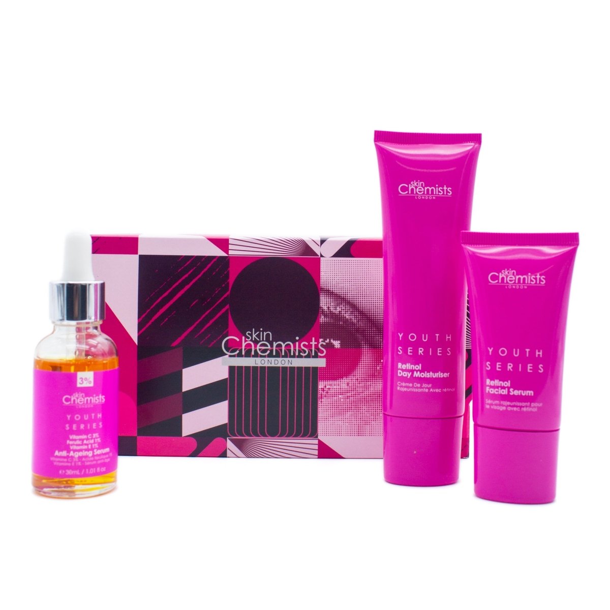 Youth Series Retinol Anti - Ageing Gift Set - skinChemists