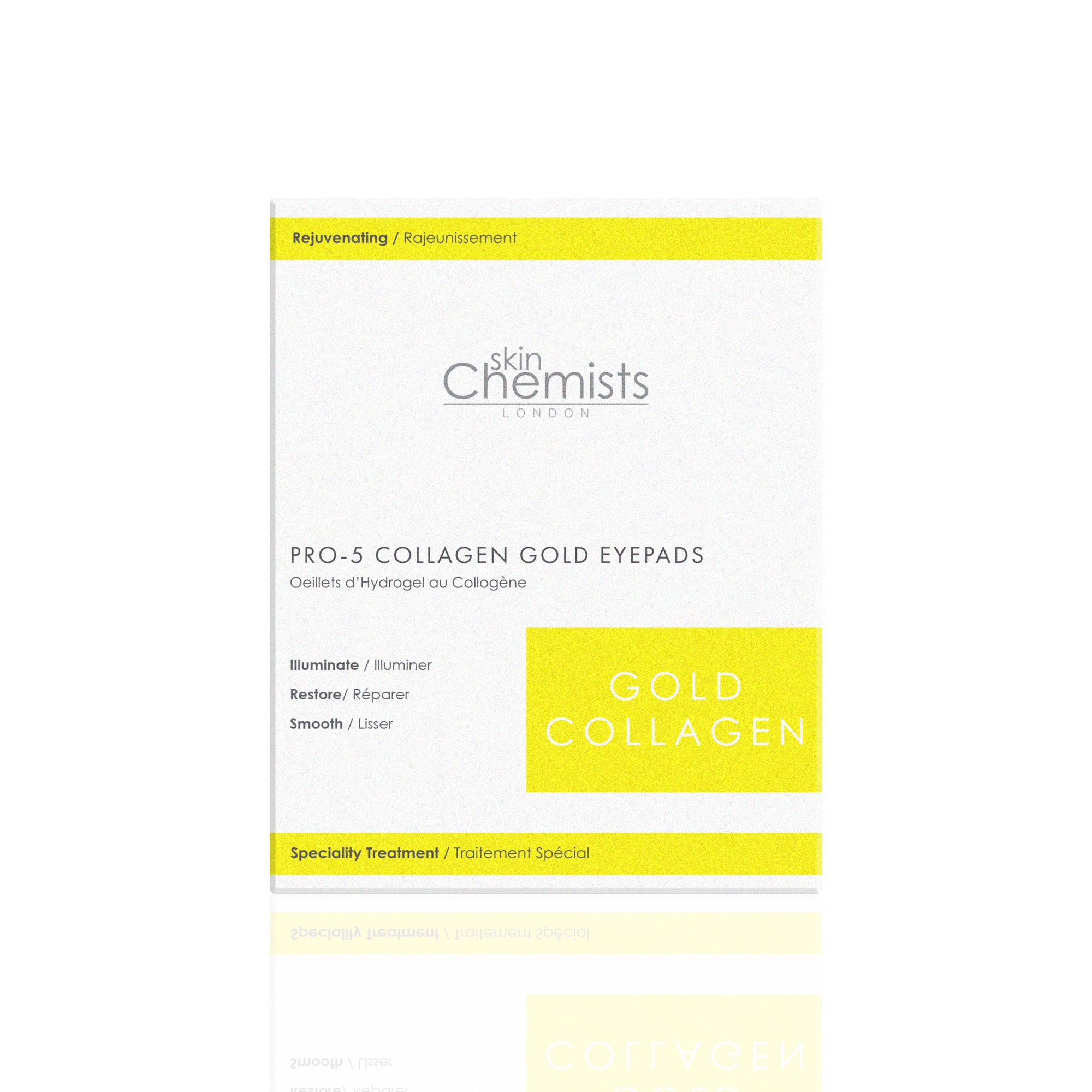 Almohadillas para ojos doradas de colágeno Pro-5 (5 x 2)
