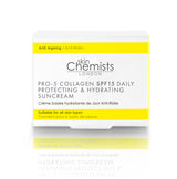 skinChemists Pro-5 Collagen Daily Anti-Ageing Protecting &amp; Hydrating Sun Cream SPF 15 50ml