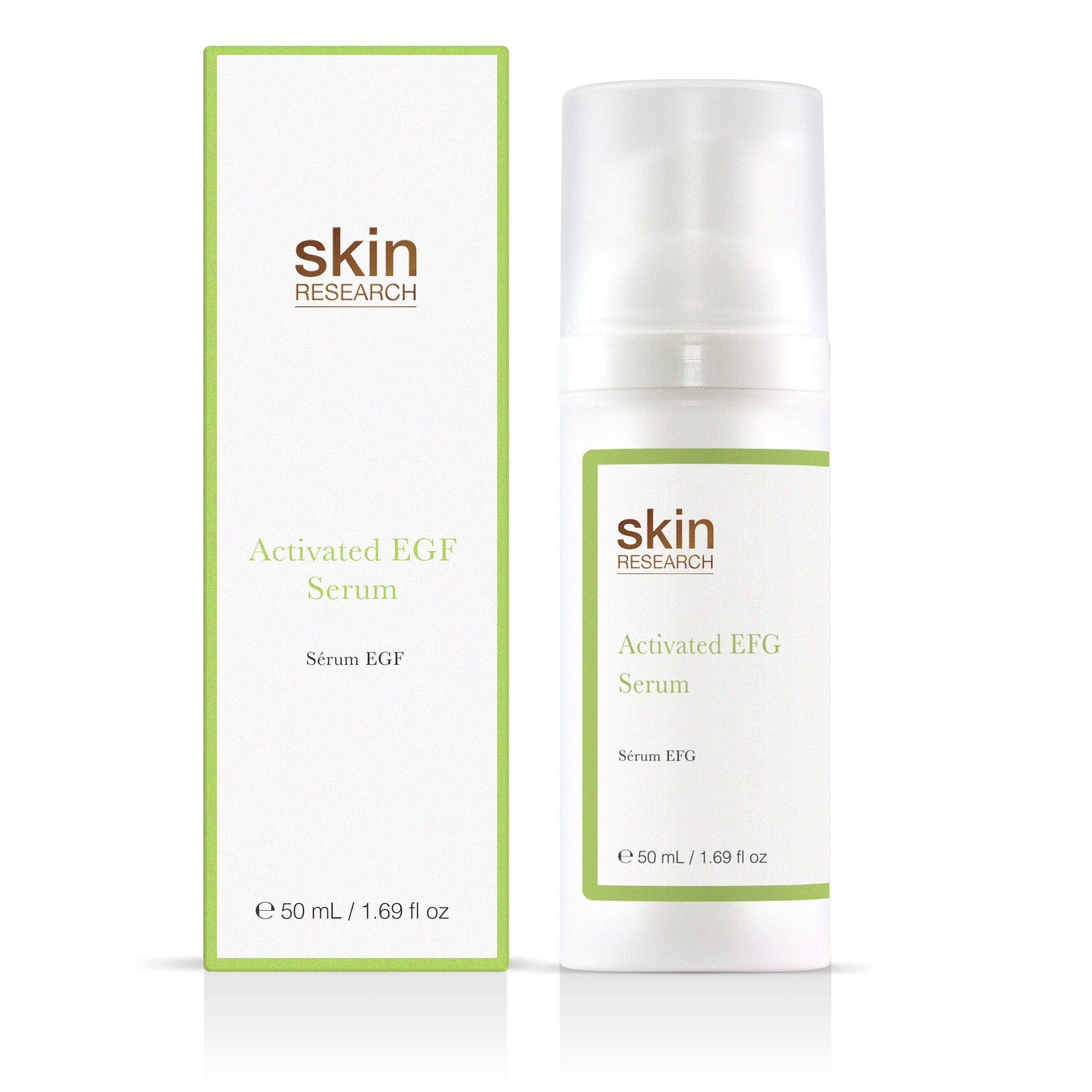 Coffret cadeau Skin Research EGF (facteur de croissance épidermique)