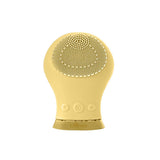 Sonic Silicone Facial Cleansing Massager MR-1385H - Yellow - skinChemists